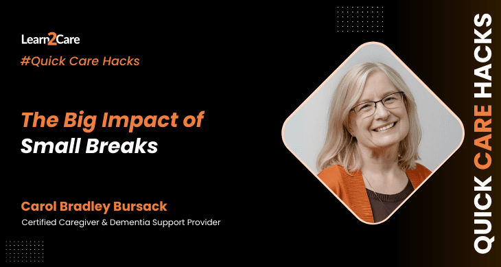 Carol Bradley Shares Tips on Impact of Small Breaks