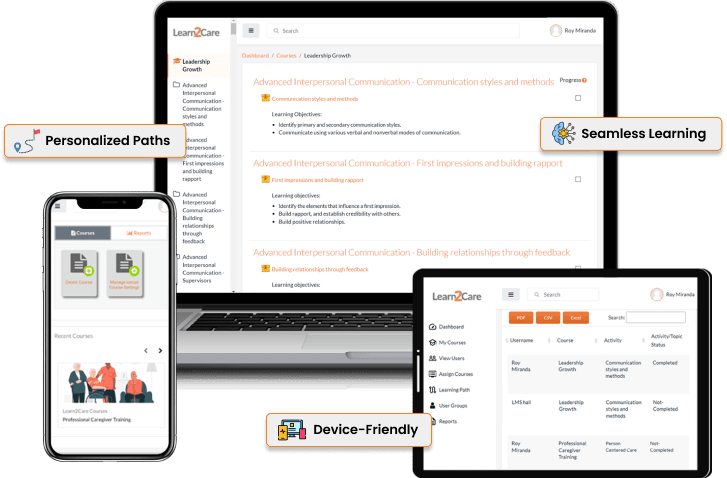Ultimate Learning Flexibility for Your Caregivers