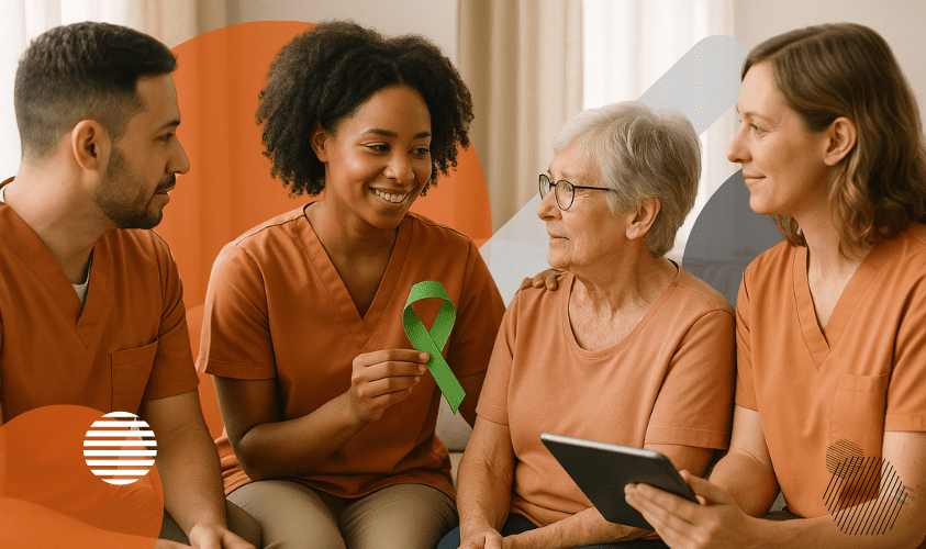 advanced caregiver training solution o support Mental Health Awareness Month